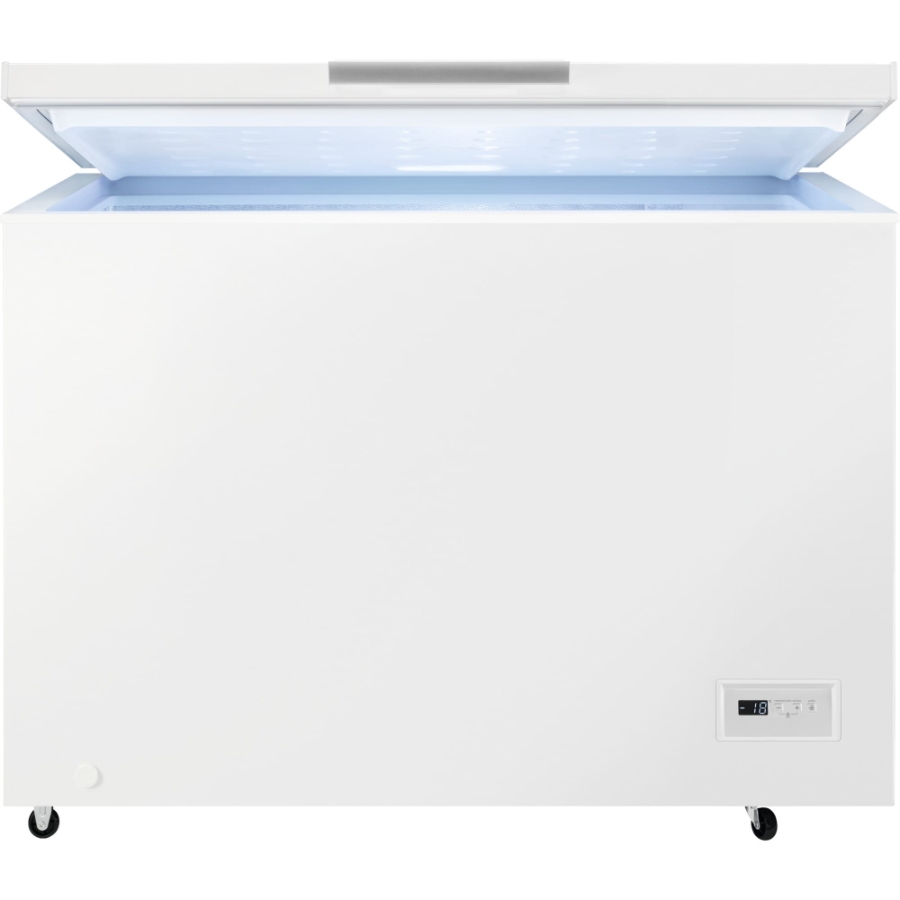AEG AHB531D1LW Gefriertruhe / 308 L / LowFrost  weniger Eisbildung / Temperaturalarm / Rollen 