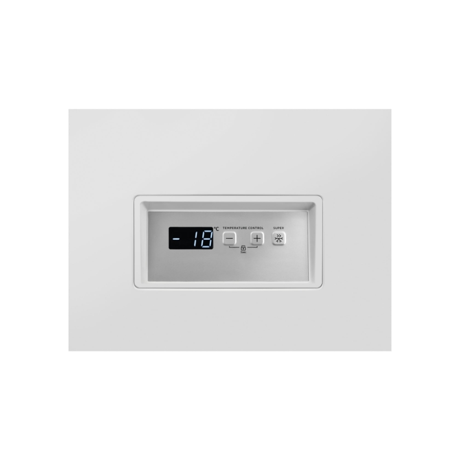 AEG AHB531D1LW Gefriertruhe / 308 L / LowFrost  weniger Eisbildung / Temperaturalarm / Rollen 