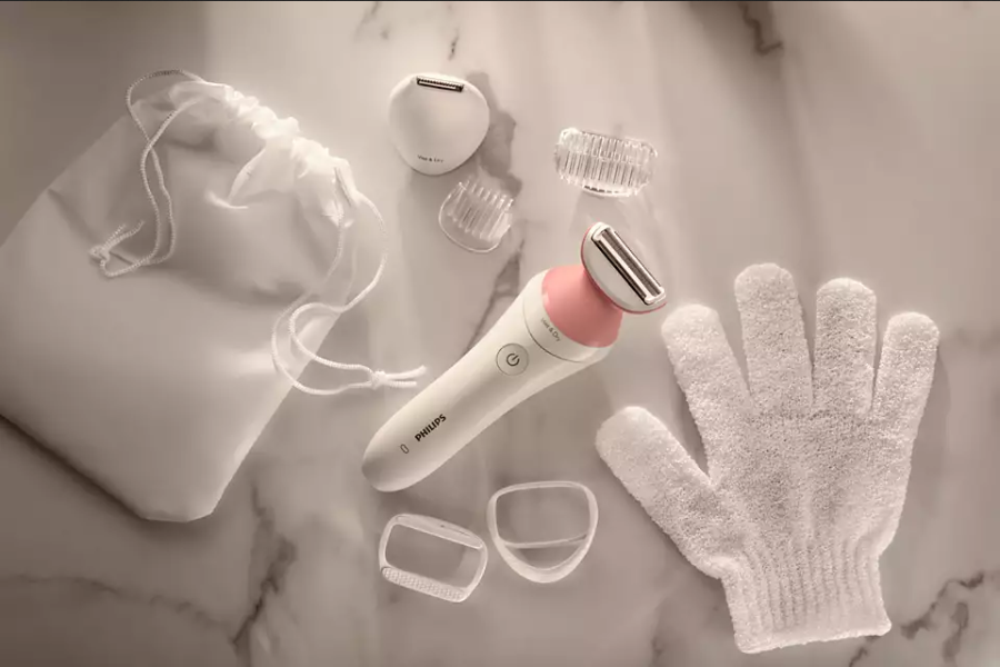 Philips BRL146/00 Lady Shaver Series 6000 Kabellos für die Nass- und Trockenrasur