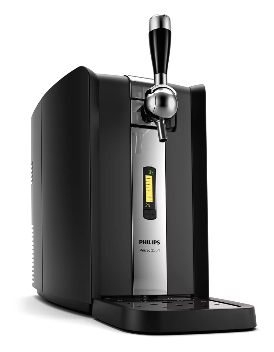 Philips HD3720/25 PerfectDraft - Bierzapfanlage für zu Hause Silber/Schwarz 