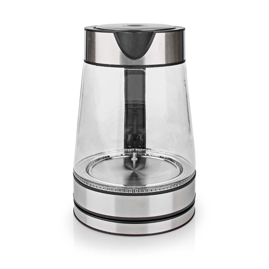 Nedis WIFIWK10CGS SmartLife Wasserkocher Wi-Fi  1.7 l | Glas | 40,60,70,80,90,100 °C | Temperaturanzeige
