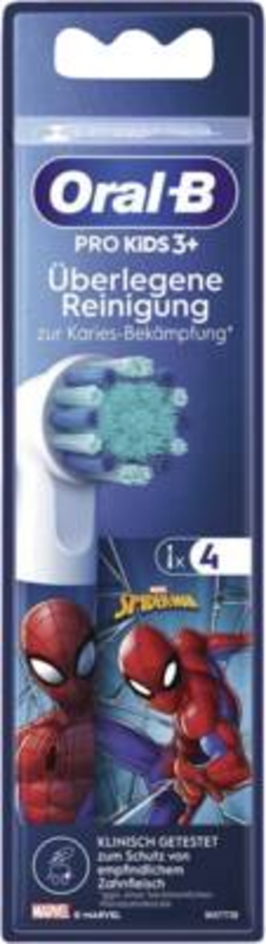 Oral-B Aufsteckbürsten Spiderman 4er 