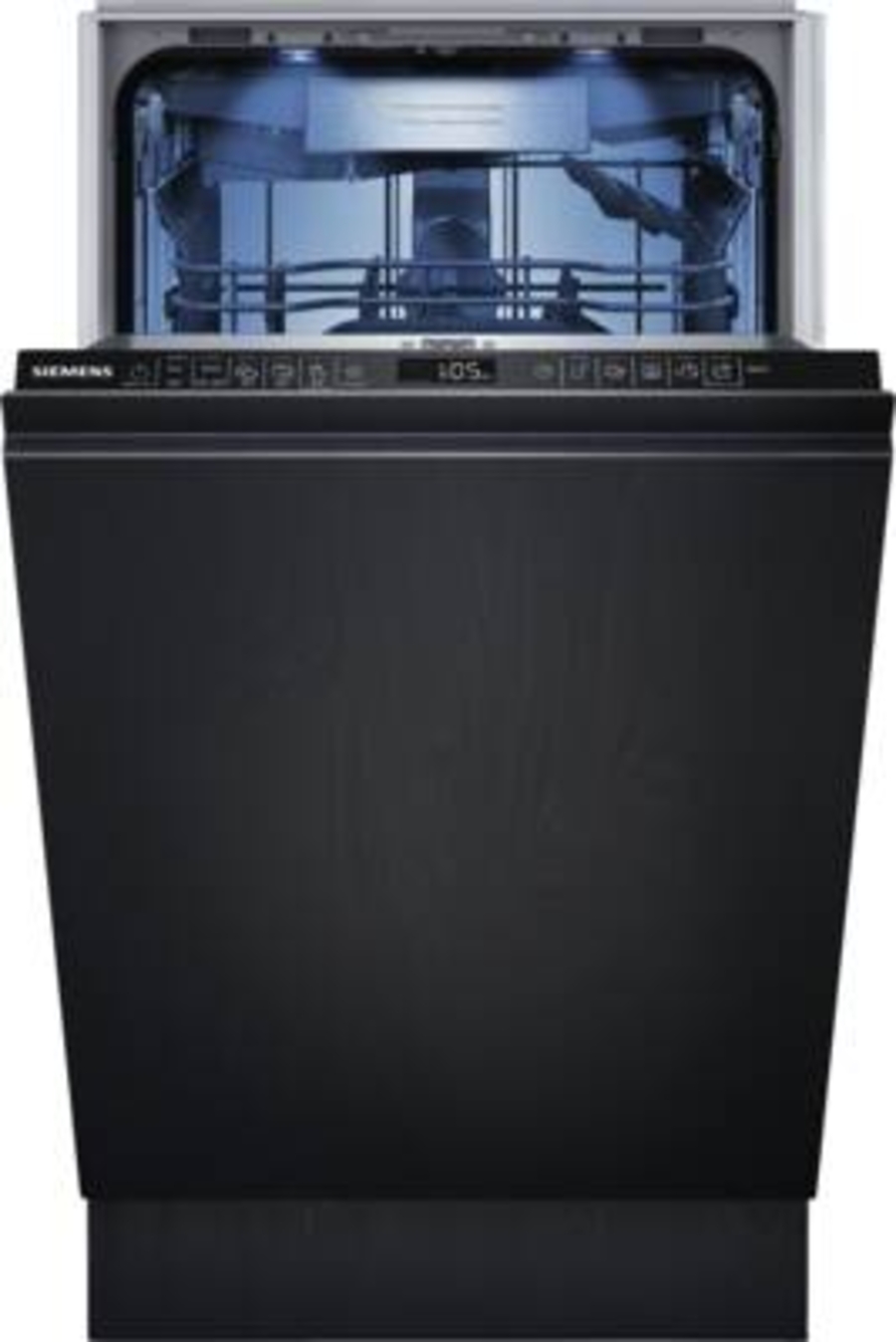 Siemens SR65YX08ME iQ500 Geschirrspüler Einbau vollintegriert ,45 cm mit Besteckschublade und Zeolith-Trocknung ,emotionLight 