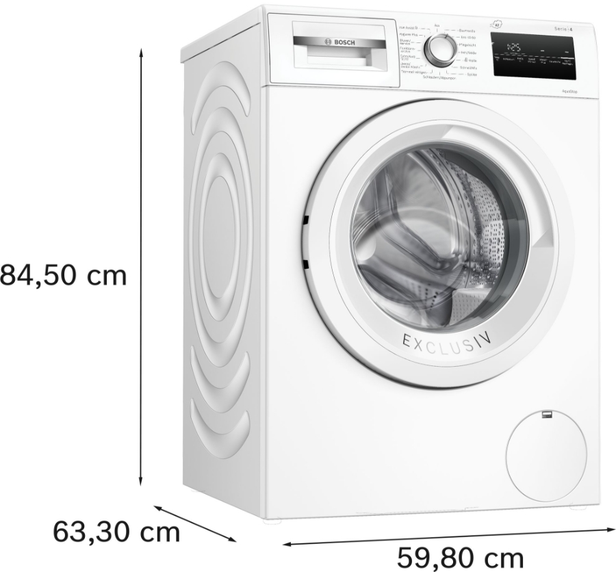 Bosch WAN282U7AT Serie 4 Waschmaschine 8 kg 1400 U/min Frontlader  