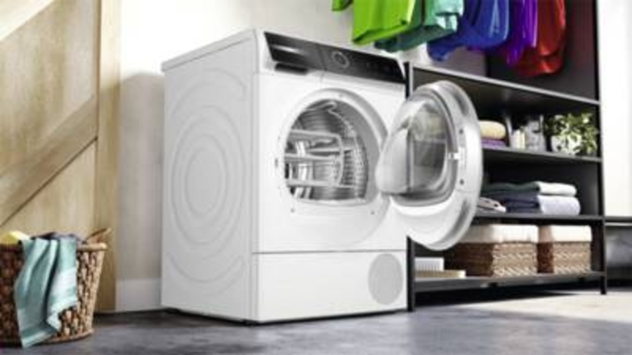 Bosch WQB246C90 Select Line Serie 8  Wärmepumpentrockner  9 kg Weiss,Selbstreinigender Kondensator,Home Connect