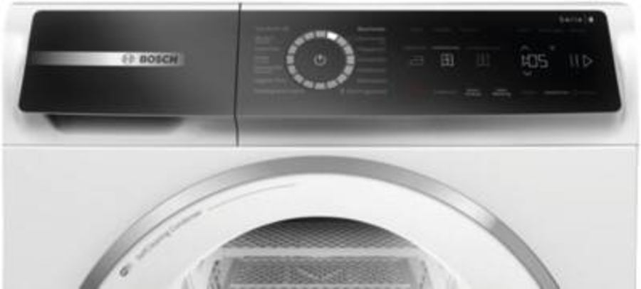 Bosch WQB246C90 Select Line Serie 8  Wärmepumpentrockner  9 kg Weiss,Selbstreinigender Kondensator,Home Connect