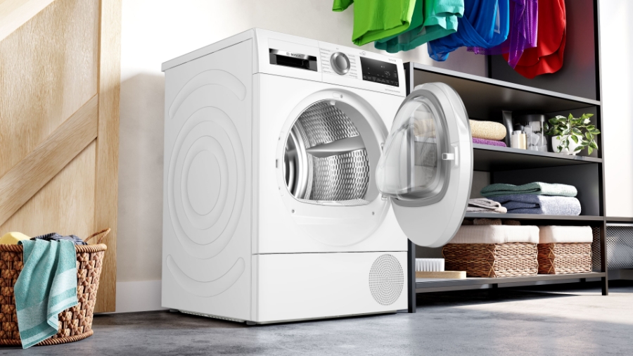 Bosch WQG245D5AT Serie 6 Wärmepumpen-Trockner 9 kg A+++ Selbstreinigender Kondensator,Auto Dry