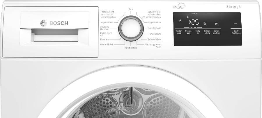 Bosch WTH85VU5AT Serie 4 Wärmepumpen-Trockner  8 kg A++ Auto Dry