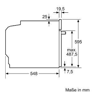 Bosch ACTH1T32MK (HEA3130S0 + NKN64RGA2E) Einbauherd mit Glaskeramikkochfeld