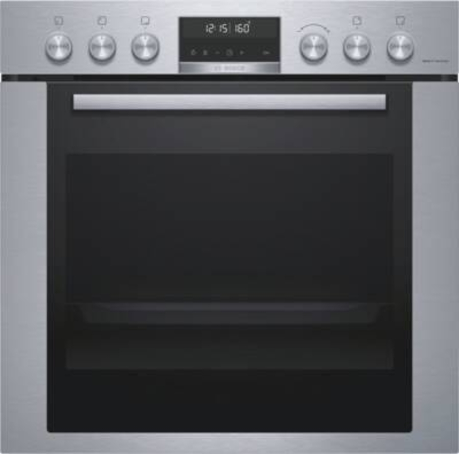 Bosch ACTH7T13MK (HEG378AS0 + NKH645GA2M) Einbau-Herdset Pyrolyse mit Elektrokochfeld 
