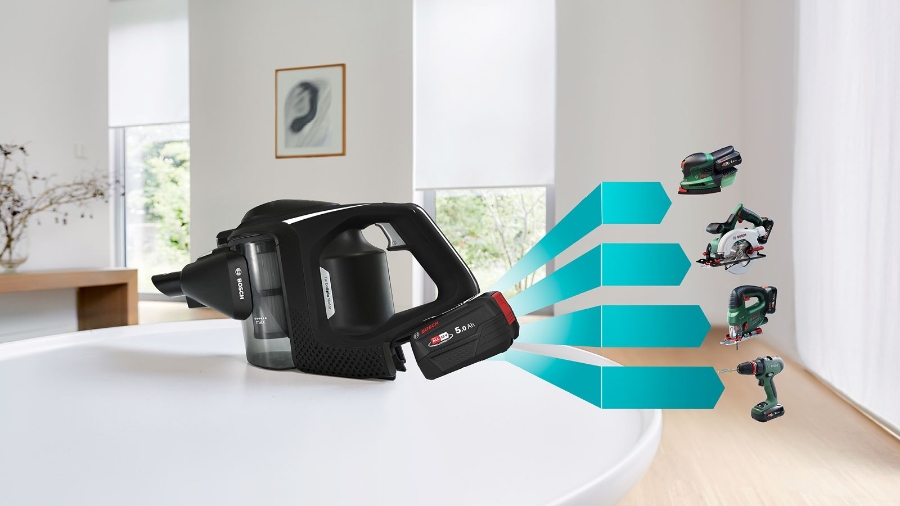 Bosch BKS821MPOW Unlimited 8 Gen2 ProPower Akku-Staubsauger Schwarz