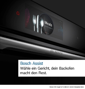 Bosch HBG7241B2 Select Line Serie 8 Einbau-Backofen 60x60 EEK: A+ Schwarz