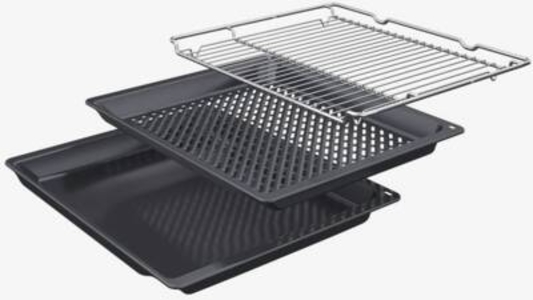 Bosch HBG7241B2 Select Line Serie 8 Einbau-Backofen 60x60 EEK: A+ Schwarz