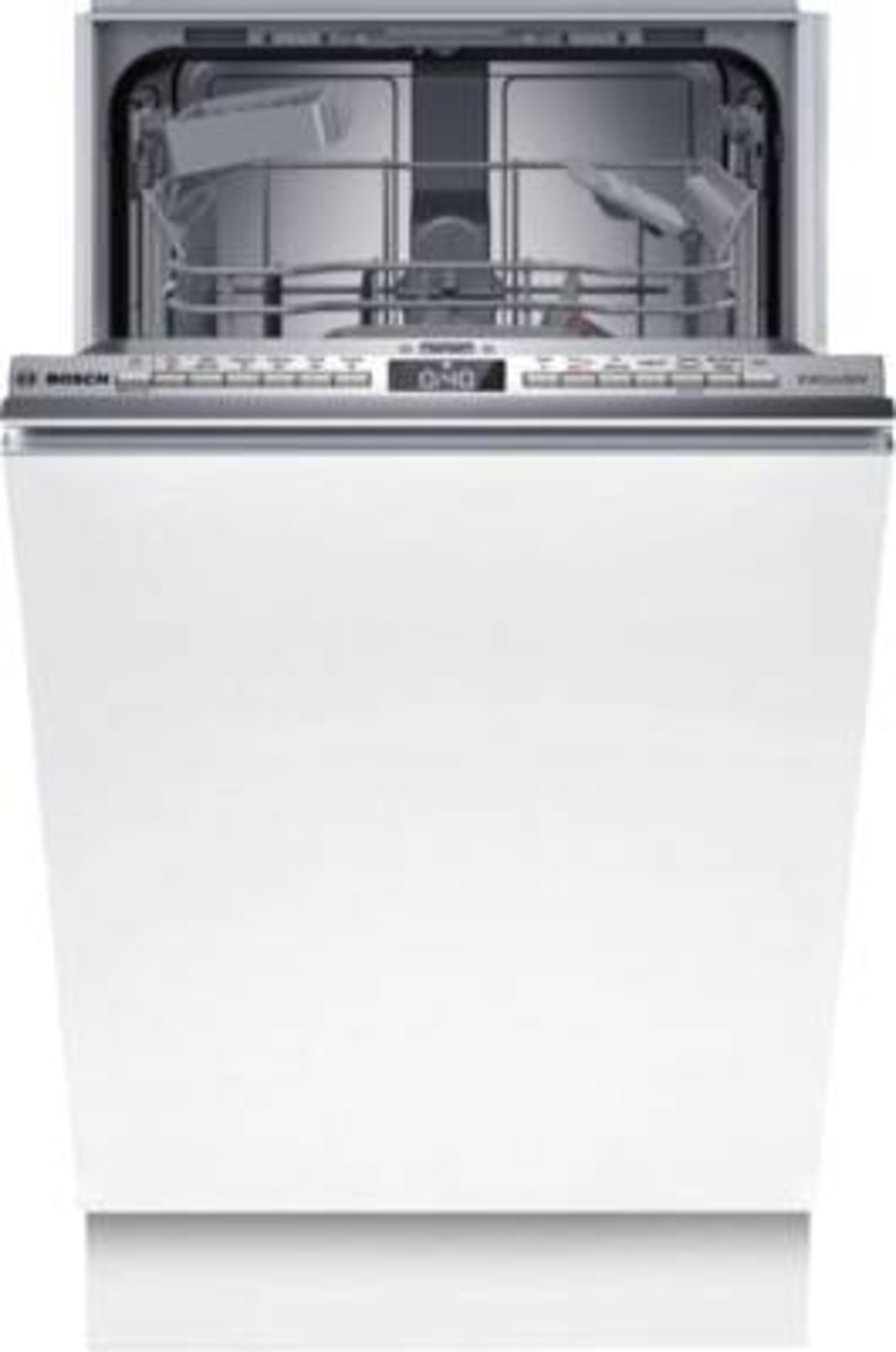 Bosch SPD4ELX01D Serie 4 Vollintegrierter Geschirrspüler, 45 cm Home Connect,Statusprojektion (InfoLight)