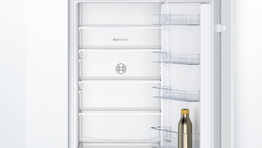 Bosch KIV87NSE0 Serie 2  Einbau-Kühl-Gefrier-Kombination mit Gefrierbereich unten,177.2 x 54.1 cm, Schleppscharnier