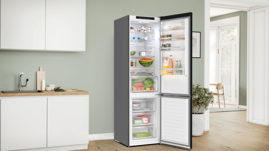 Bosch KGN39EXCF Select Line Serie 4 Kühl-Gefrier-Kombination Freistehende,  NoFrost, Fleischfach (VitaFresh)