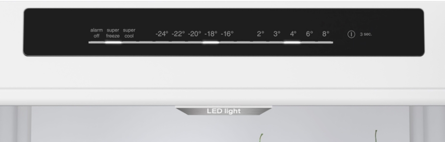 Bosch KGN39EXCF Select Line Serie 4 Kühl-Gefrier-Kombination Freistehende,  NoFrost, Fleischfach (VitaFresh)