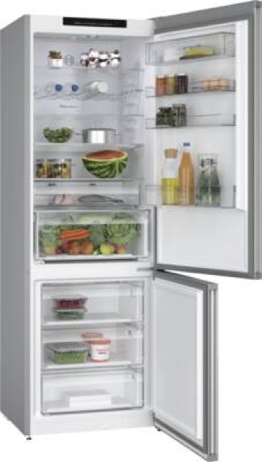 Bosch KGN49EICF Select Line Serie 4  Kühl-Gefrier-Kombination Freistehend, mit Gefrierbereich unten, 203 x 70 cm