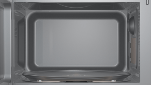 Bosch FFL023MS2 Serie 2  Freistehende Mikrowelle 44 x 26 cm Edelstahl-Schwarz