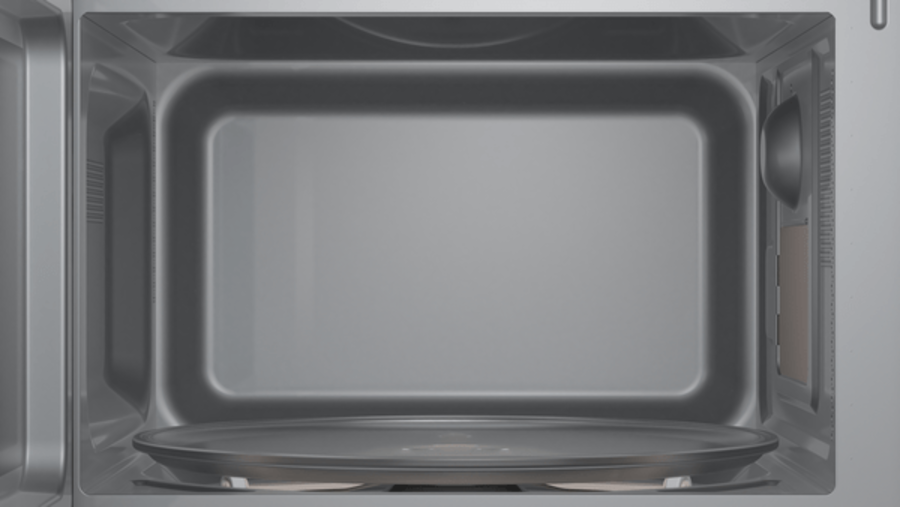 Bosch FFL023MS2 Serie 2  Freistehende Mikrowelle 44 x 26 cm Edelstahl-Schwarz