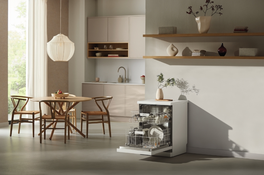 Miele G 5410 Geschirrspüler Standgerät/Brillantweiß 