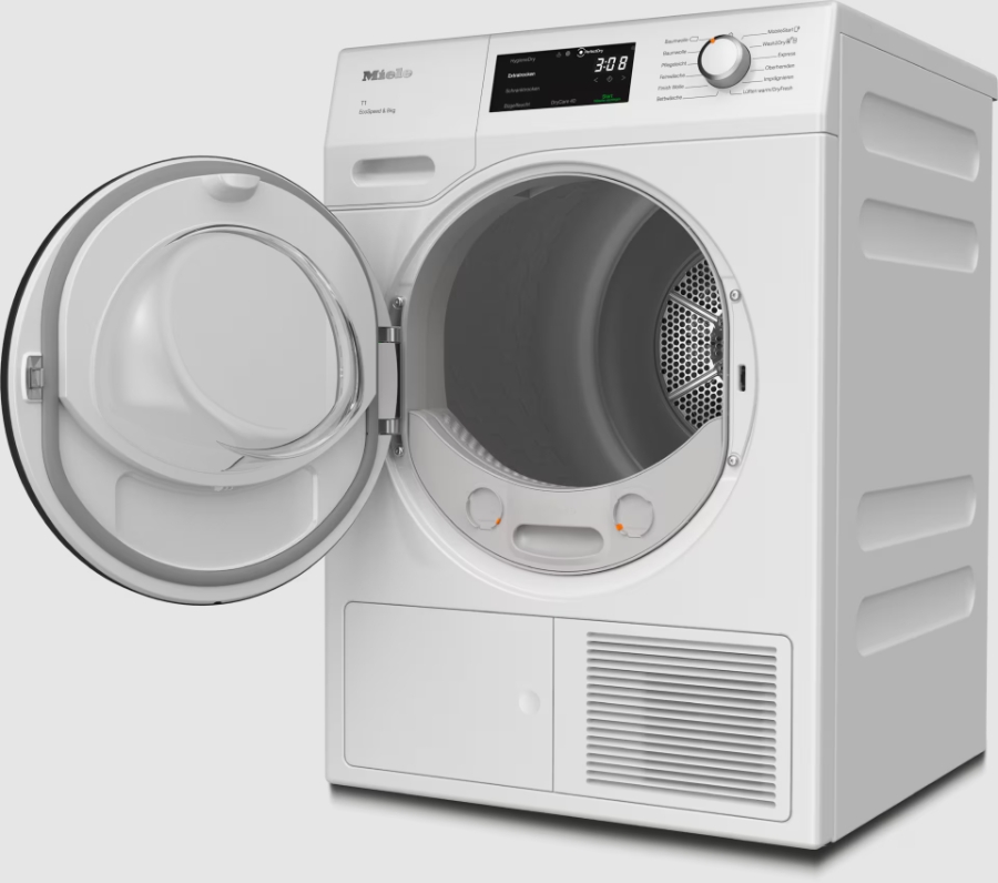 Miele TCF770WP EcoSpeed& 8kg T1 Wärmepumpentrockner weiß