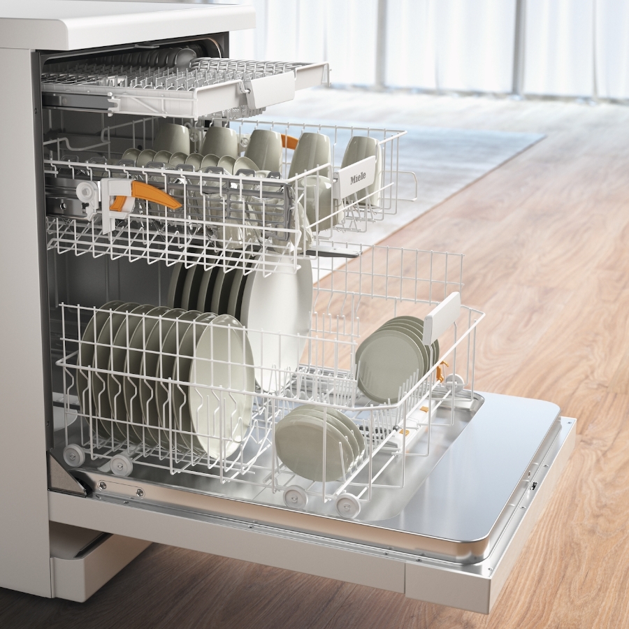 Miele G 5110 SC Geschirrspüler Standgerät/Brillantweiß 60 cm 