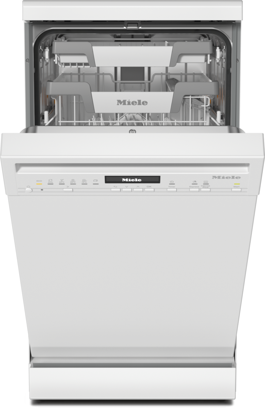 Miele G 5740 SC Geschirrspüler  Standgerät/Brillantweiß 45cm mit Besteckschublade