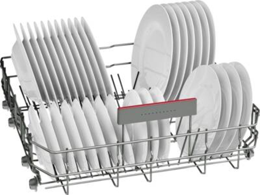 Bosch SMI4HVS00E Geschirrspüler Einbau teilintegriert 60 cm  Edelstahl mit Besteckschublade
