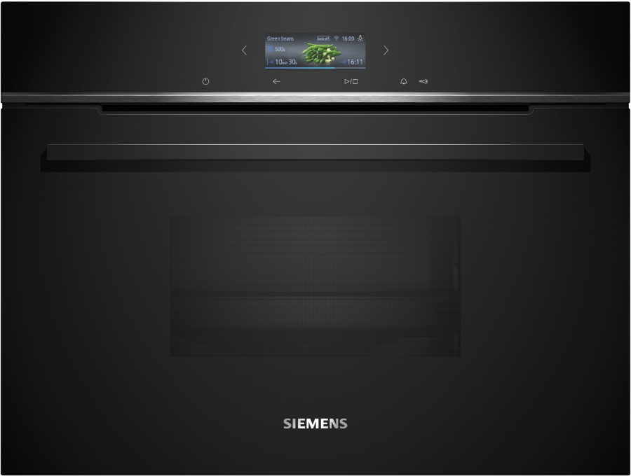 Siemens CD714GXB1 iQ700 Dampfgarer  Schwarz 60 x 45 cm