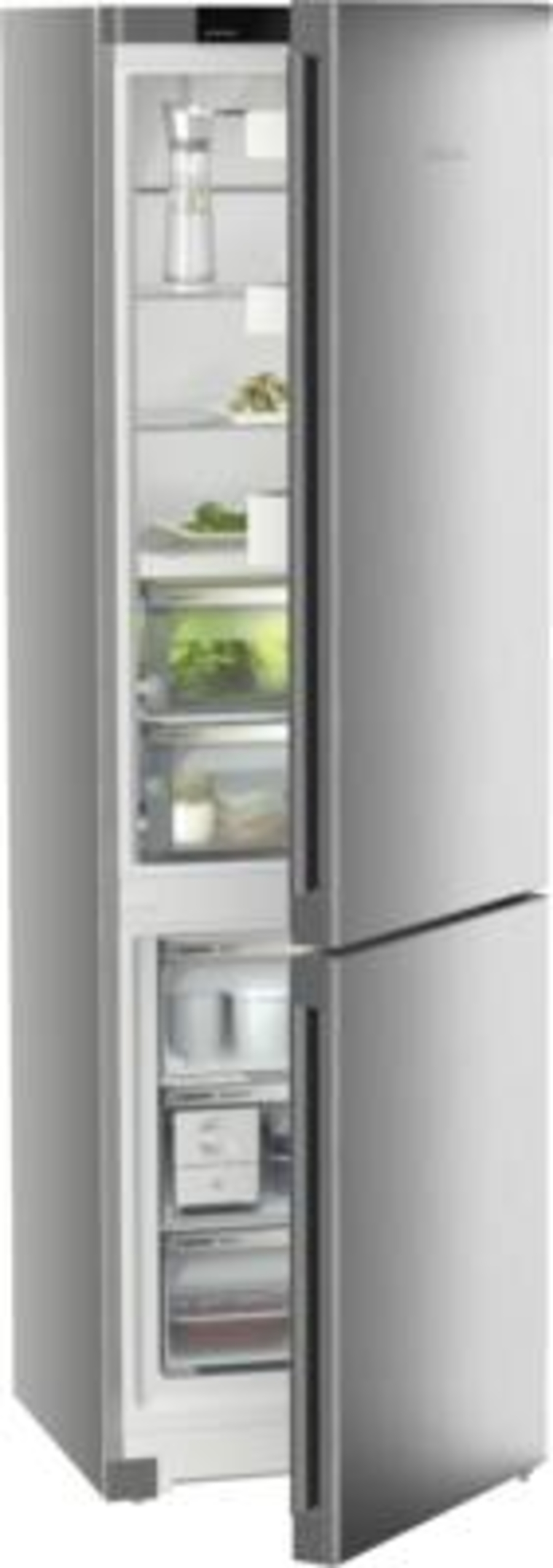 Liebherr CBNsfc 572i Plus Kühl-Gefrierkombination mit BioFresh und NoFrost, Stahlgrau