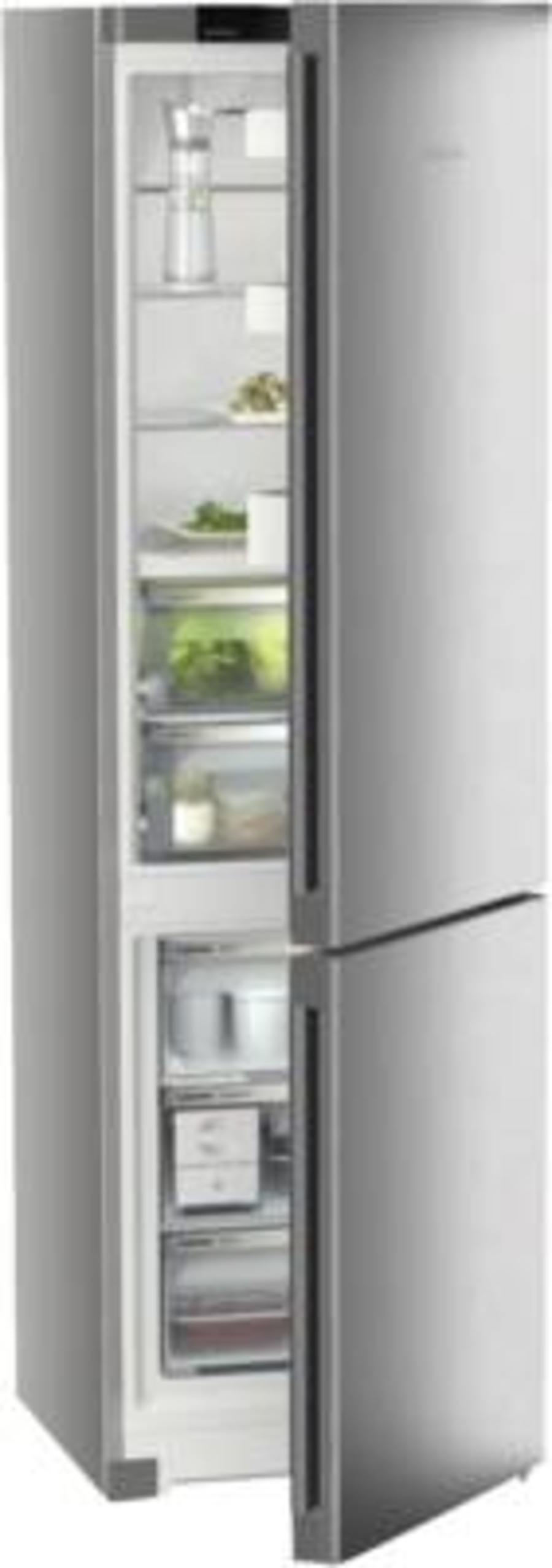 Liebherr CBNsfc 572i Plus Kühl-Gefrierkombination mit BioFresh und NoFrost, Stahlgrau
