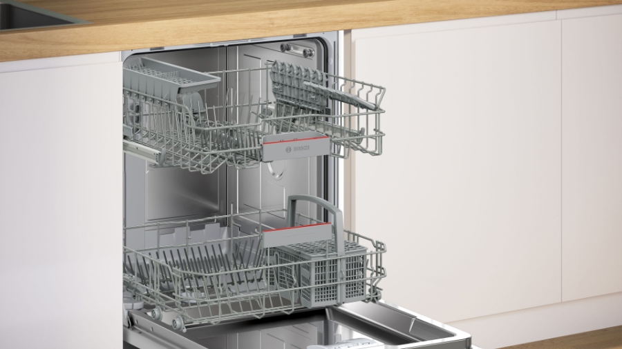 Bosch EXCLUSIV SMU4HUS01D Serie 4 Unterbau-Einbau Geschirrspüler 60 cm Edelstahl