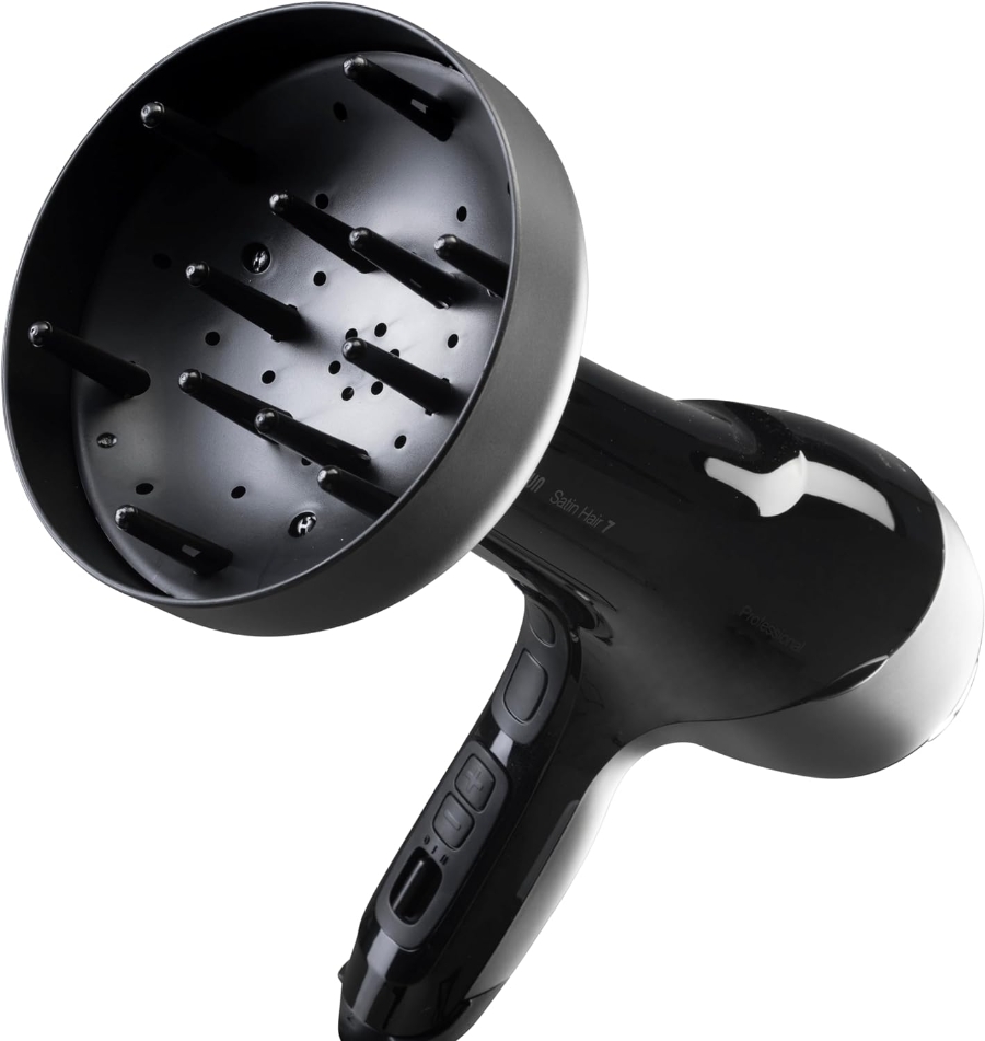 Braun Haircare HD785E Haartrockner 2000W, 10 Heizstufen, Infrarot Sensor, Schwarz