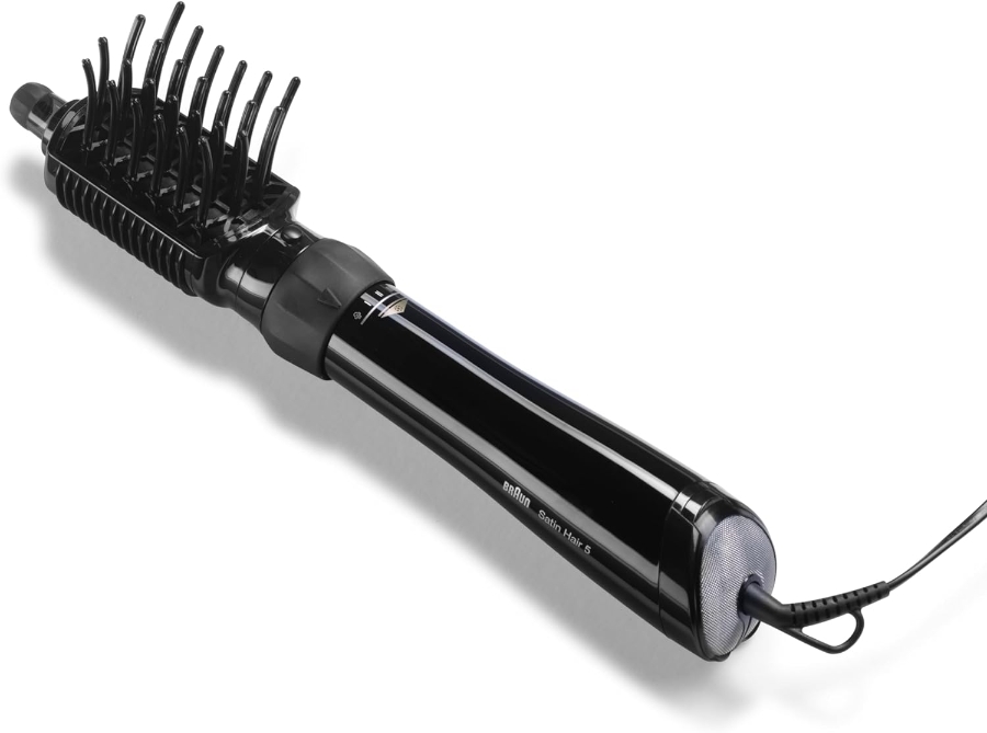 Braun Haircare AS530E Warmluft-Lockenbürste mit Dampffunktion, 1000W, Max 