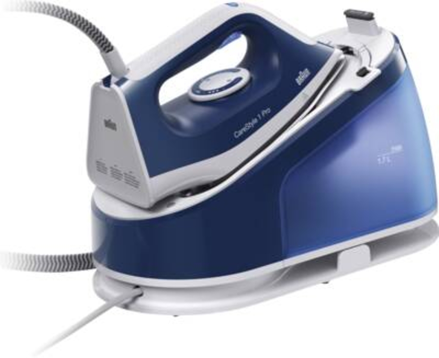 Braun Domestic Home IS 1512 BL CareStyle 1 Pro Dampfbügelstation Blau-Weiss