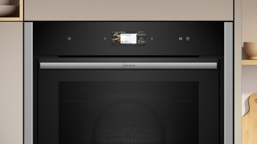 Neff B64FS31N0 N90 Dampfbackofen  Slide & Hide® Slide & Hide®,Dämpfen bis 120 °C,Soft Open & Close
