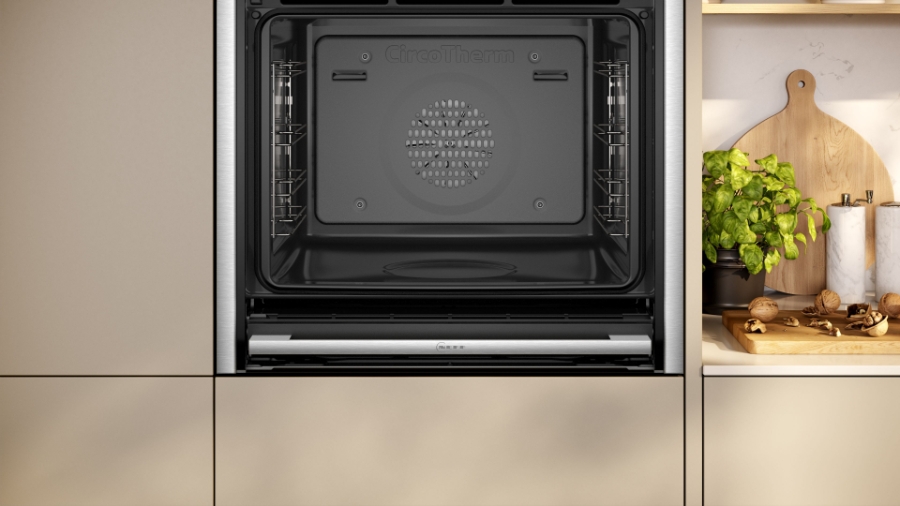 Neff B64FS31N0 N90 Dampfbackofen  Slide & Hide® Slide & Hide®,Dämpfen bis 120 °C,Soft Open & Close