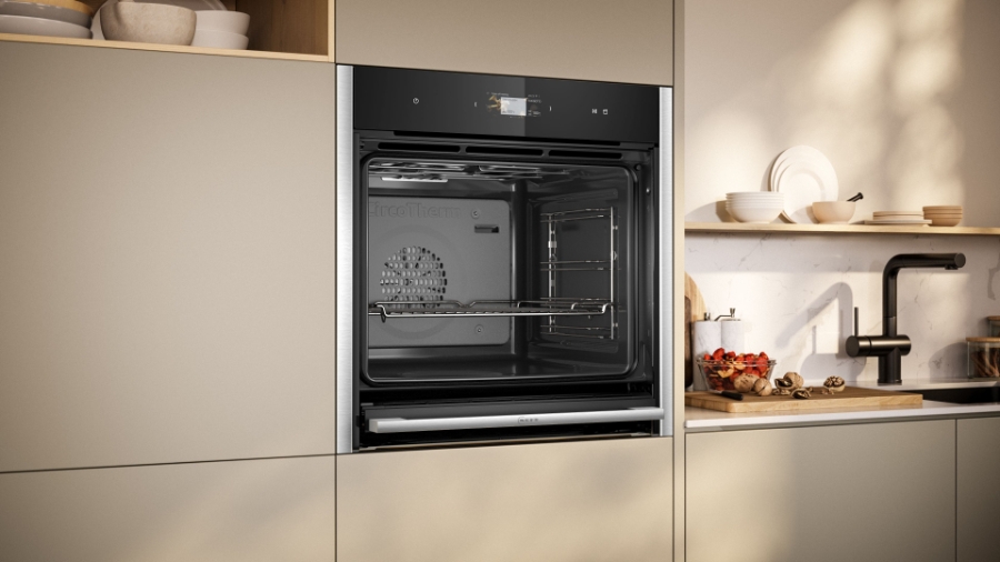 Neff B64FS31N0 N90 Dampfbackofen  Slide & Hide® Slide & Hide®,Dämpfen bis 120 °C,Soft Open & Close
