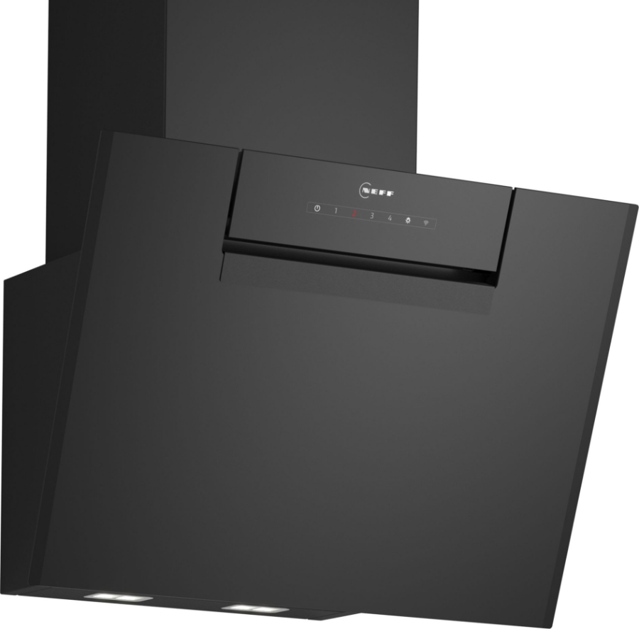 Neff D65IFN1S0 N50 Wandesse 60 cm Klarglas schwarz bedruckt 