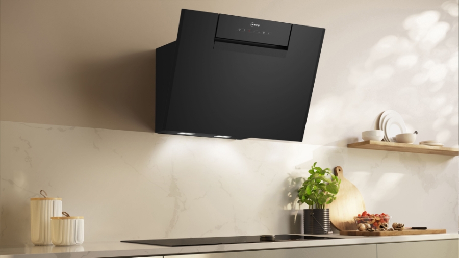 Neff D65IFN1S0 N50 Wandesse 60 cm Klarglas schwarz bedruckt 