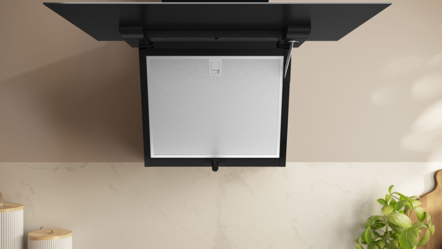 Neff D65IFN1S0 N50 Wandesse 60 cm Klarglas schwarz bedruckt 