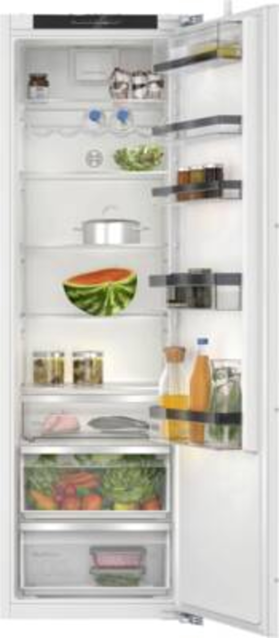 Bosch KIR81ADD0 Serie 6 Einbau-Kühlschrank 177.5 x 56 cm, Flachscharnier mit Softeinzug(Festtür)