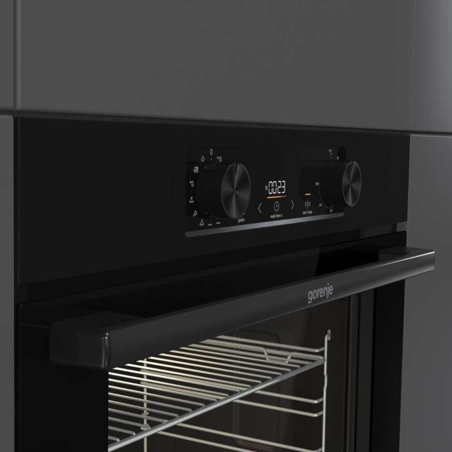 Gorenje BOP6737E02BK Backofen Pyrolyse (Selbstreinigung),AirFry 