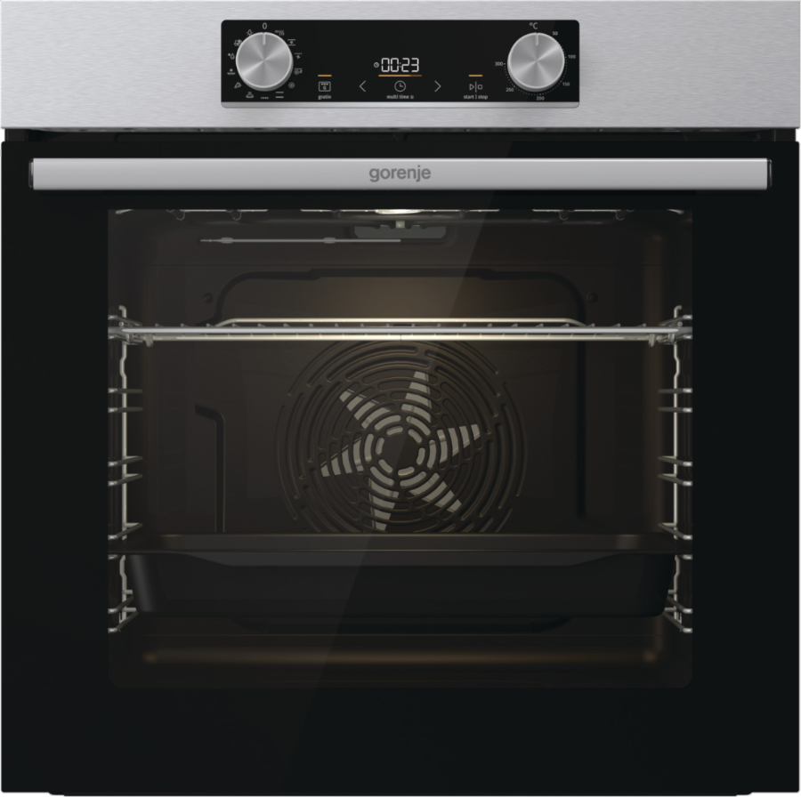 Gorenje BOP6737E02XK Einbau Backofen Pyrolyse Selbstreinigung 77 Liter,AirFry