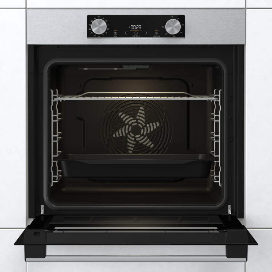 Gorenje BOP6737E02XK Einbau Backofen Pyrolyse Selbstreinigung 77 Liter,AirFry