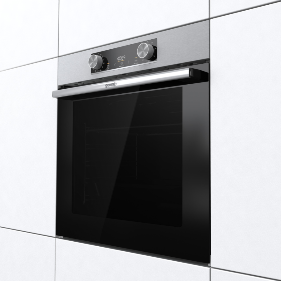 Gorenje BOP6737E02XK Einbau Backofen Pyrolyse Selbstreinigung 77 Liter,AirFry