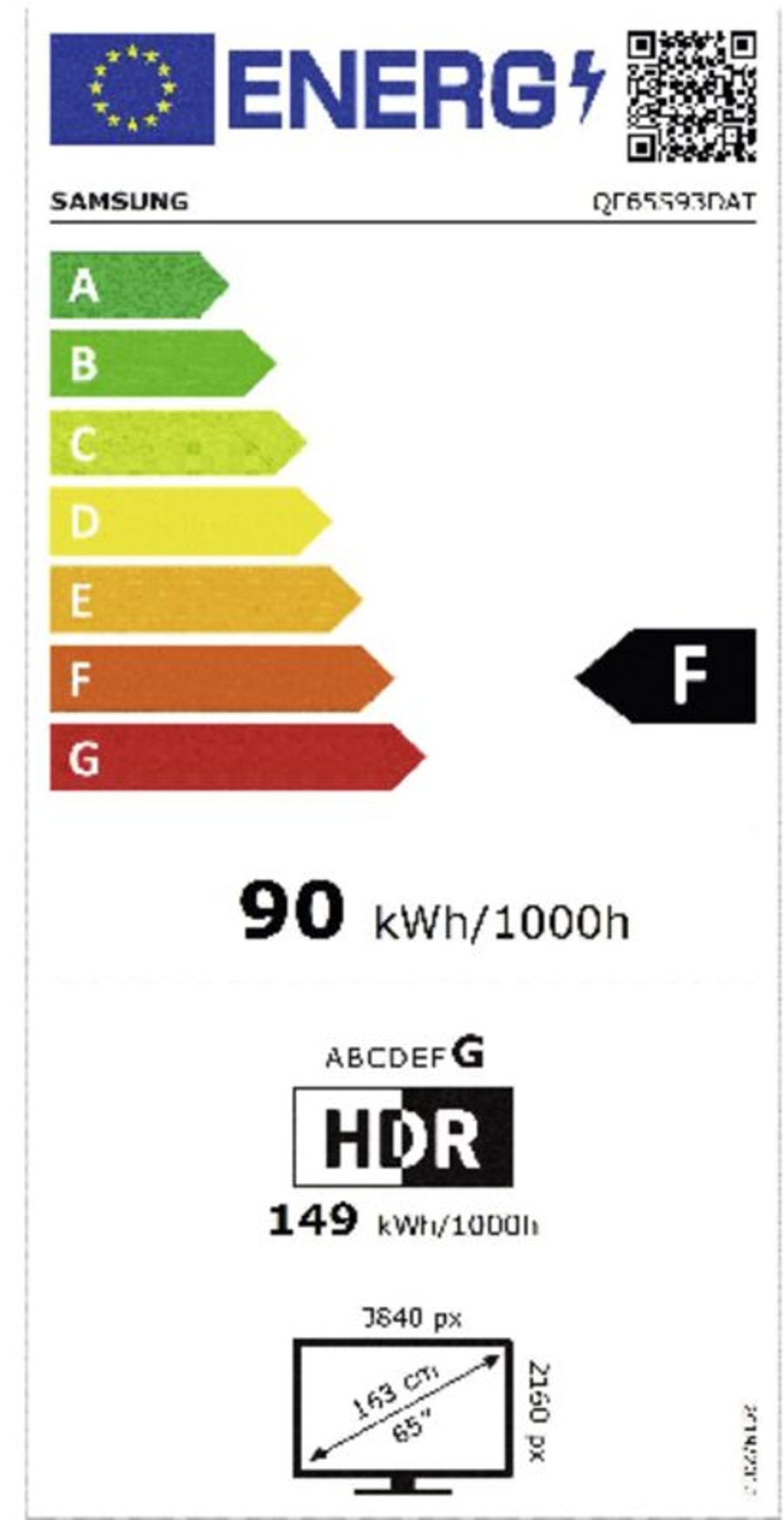 Samsung QE65S93DATXXN 