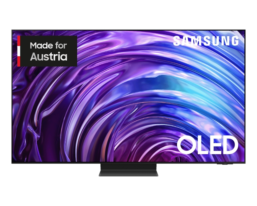 Samsung QE55S95DATXXN Fernseher OLED HDR Pro mit Brightness Booster  SmartTV,UHD,4K,Infinity One Design mit im Standfuß 