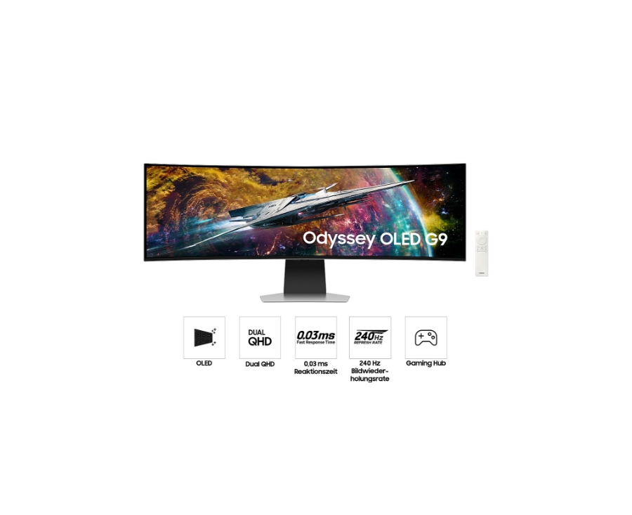 Samsung LS49CG954SUXEN Odyssey Gaming Monitor OLED G95SC (49'') 